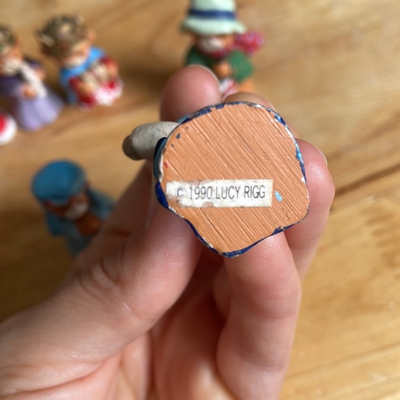 Lucy Rigg 1990 Nativity Set 💚 - Picture 6 of 6
